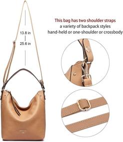 img 2 attached to Fashion Lightweight Handbag Shoulder Crossbody Women's Handbags & Wallets