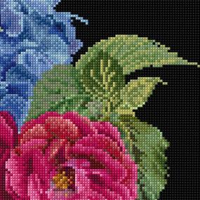 img 3 attached to Hydrangea Counted Cross Stitch Kit 15 25