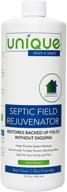 💧 revitalize your backed up septic system fields with unique septic field rejuvenator: a dig-free solution in a 32 ounce liquid logo