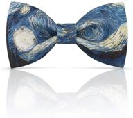 🎀 lanzonia boy's designer bowtie: making birthdays, weddings, and holidays extra special with funny patterns! logo