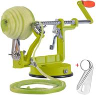 🍏 housemila apple peeler, corer and slicer - 3 in 1 slinky machine with suction base - durable heavy duty die apple peelers by housemila logo