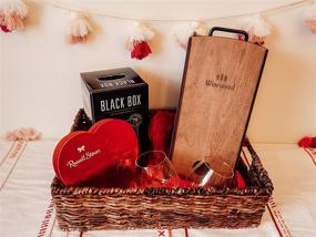 img 3 attached to 🍷 Winewood Boxed Wine Cover: Wooden Holder, Dispenser, and Case for 3 Liter Boxes - Walnut Stain