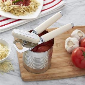 img 1 attached to 🍽️ KitchenAid Classic Almond Cream Can Opener & Bottle Opener - 8.34-Inch Multifunction Tool