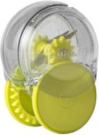 get chopping with chef'n garliczoom garlic chopper! one size, vibrant green logo