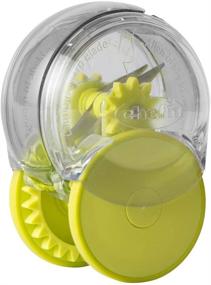 img 4 attached to Get Chopping with Chef'n Garliczoom Garlic Chopper! One Size, Vibrant Green