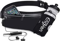 💼 engyen fanny pack, running belt for men and women, slim waist bag for travel, workout, hiking, and hydration, runners pouch, perfect holder to carry most phone, money, key logo