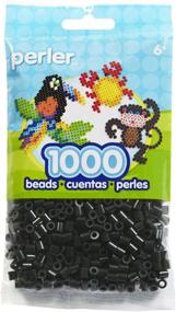 img 1 attached to 1000 штук черных бусин Perler: идеально подходит для творчества с детьми.