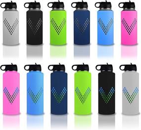 img 1 attached to 🧴 Hydro Flask Water Bottle Protective Silicone Sleeve Cover - LEGELITE