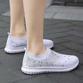 img 2 attached to JCBB Breathable Orthopedic Anti Slip Sneakers Women's Shoes