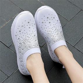 img 3 attached to JCBB Breathable Orthopedic Anti Slip Sneakers Women's Shoes