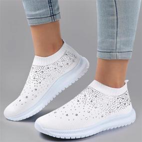 img 1 attached to JCBB Breathable Orthopedic Anti Slip Sneakers Women's Shoes