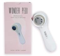 🦶 wonder pedi electric callus remover: professional foot care tool for shaving hard cracked dead skin - electronic file for effective pedicures (callus remover) logo