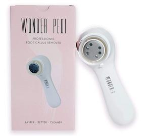 img 4 attached to 🦶 Wonder Pedi Electric Callus Remover: Professional Foot Care Tool for Shaving Hard Cracked Dead Skin - Electronic File for Effective Pedicures (Callus Remover)