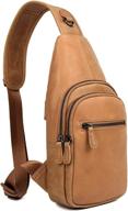 genuine shoulder crossbody rinese backpack: stylish and versatile logo