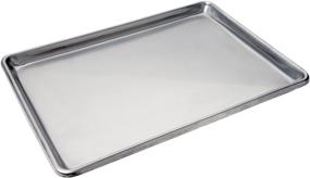 img 2 attached to 🍪 Stainless Steel Focus Foodservice Commercial Bakeware 1/2-Sheet Pan