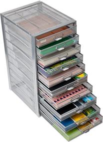 img 4 attached to 🗄️ Organize Your Workspace with the Mind Reader Silver 10 Drawer Mesh Desk Storage Organizer: Heavy Duty and Multi-Purpose Solution