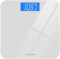 innotech® digital bathroom scale backlit bath logo