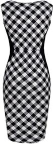 img 2 attached to Fantaist Womens Summer Sleeveless FT601 Black