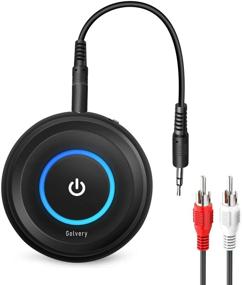 img 4 attached to 🎧 Golvery Bluetooth 5.0 Transmitter Receiver: Aptx LL/FS 40ms Wireless Audio Adapter for TV, Car Stereo, PC, Xbox, PS4 – No Delay, Plug n Play