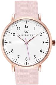 img 3 attached to ⌚Стильные часы WRISTOLOGY Olivia Numbers для женщин: придают вечную элегантность вашему гардеробу