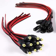 dc cable 12v connectors security logo