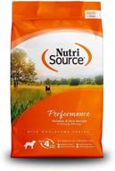 🐶 nutrisource performance dry dog food by tuffy's pet food: 40-pound bag logo