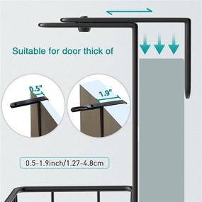 img 1 attached to 🧺 Tidy up your bathroom with the Bathroom Organizer Storage Hanger Towel!