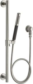 img 4 attached to 🚿 KOHLER 8487-BN Hotel Hand Shower Kit with Brushed Nickel Finish