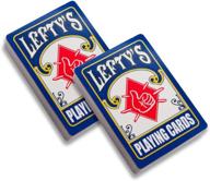 lefty's true left-handed playing cards: 2 decks designed for left-handed card players логотип