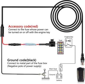 img 3 attached to Plug and Play Radar Detector Hardwire Kit for Escort, Valentine One, Uniden, Beltronics, and Cobra Radar Detectors - 13FT RJ11 Quick Connection Power Cord Cable