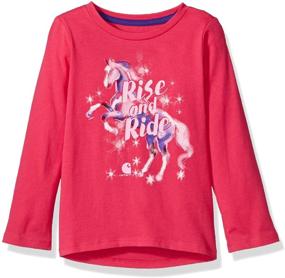 img 1 attached to 👚 Carhartt Long Sleeve Tee Shirt for Girls