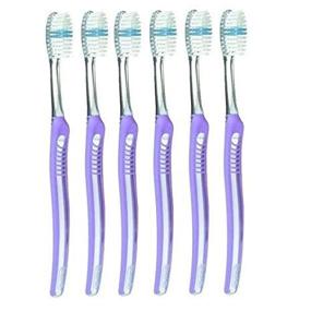 img 2 attached to 🦷 Oral-B Indicator Toothbrush Flat Trim 35 Soft - Pack of 6: Superior Dental Care at an Unbeatable Value