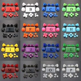 img 2 attached to 🎮 Enhance Your Gaming Experience with a Complete Set of White Buttons for PS4 Pro Controller - JDS 040 JDS-040