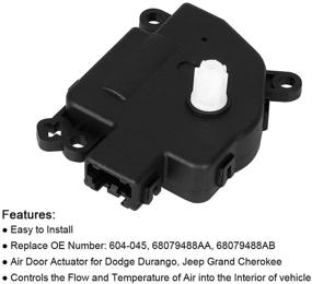 img 2 attached to Замена исполнительного привода смесительных дверей ОВК для Dodge Durango & Jeep Grand Cherokee 2011-2013 - заменяет заводские номера деталей 604-045, 68079488AA, 68079488AB.