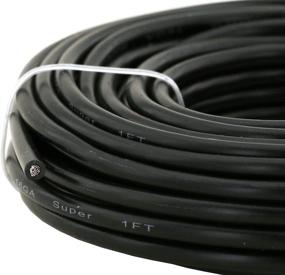 img 1 attached to 🔌 16 AWG CCA Copper Clad Aluminum Primary Wire Bundle - 25 ft Red & 25 ft Black. Ideal for Car Audio, Speaker Amplifier, Remote Hook Up, and Trailer Wiring. (Also in 14 & 18 Gauge)