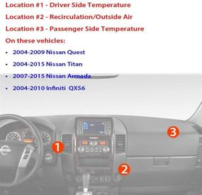 img 2 attached to 🔧 High-Performance HVAC Heater Blend Door Actuator: Updated Version, Replaces# 604-970 27743ZP00A - Perfect Fit for 2004-2009 Nissan Quest, 2004-2015 Nissan Titan, 2007-2015 Nissan Armada, 2004-2010 Infiniti QX56