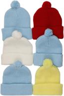 tobeinstyle stretchy knitted acrylic beanies boys' accessories and hats & caps logo