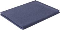 navy blue wool blanket by rothco - 70% wool content logo