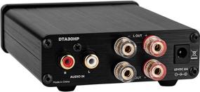 img 2 attached to 🔊 Улучшенный мини-усилитель класса D Dayton Audio DTA30HP с выходом для наушников - Повысьте свой звуковой опыт