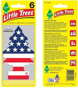 img 2 attached to 🌲 LITTLE TREES Car Air Freshener I Hanging Tree Provides Long-Lasting Scent for Auto or Home I Made in America, 24 Count, (4) 6-Packs