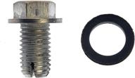 🔍 dorman 090-081cd: oversize m12-1.75 s.o oil drain plug with 15mm head size - high-quality search logo