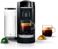 ☕️ nespresso vertuo plus deluxe coffee and espresso maker: premium brewing in piano black logo