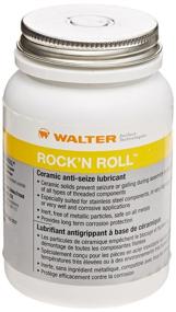 img 1 attached to 🔧 Walter 300g Rock'n Roll Ceramic Anti-Seize Lubricant - Pack of 12 | Non-Toxic White Lubricant Paste with Brush | Enhanced Anti-Seizing Lubricants