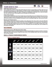 img 1 attached to Yukon Gear (YG GM9.25-456R) High Performance Ring and Pinion Gear Set for Reverse Rotation Differential, GM 9.25 with 4.56 Ratio