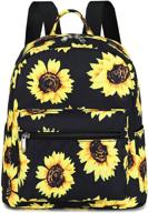 cute mini backpack purse: ideal travel & school bag for girls & teens logo