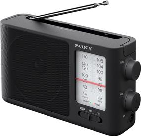 img 4 attached to 📻 Sony ICF-506 Portable FM/AM Analog Tuning Radio, Black, Lightweight 2.14 lb