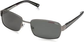 img 4 attached to Carrera Airlow/S Rectangular Sunglasses: Sleek and Stylish Eyewear for Unmatched Sun Protection