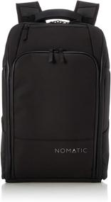 img 4 attached to NOMATIC Travel Pack - 30 литров Черный водонепроницаемый антикражный рюкзак и сумка для ноутбука: дизайн утвержденный для перевозки на борту самолета