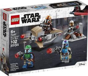 img 1 attached to 🚀 Unleash Your Inner Hero with LEGO Mandalorian Troopers Speeder Building Set