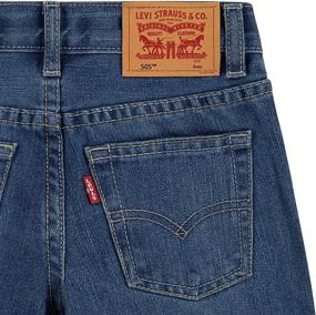 img 1 attached to Classic Levi's Boys' 505 👖 Regular Fit Jeans for Everyday Wear